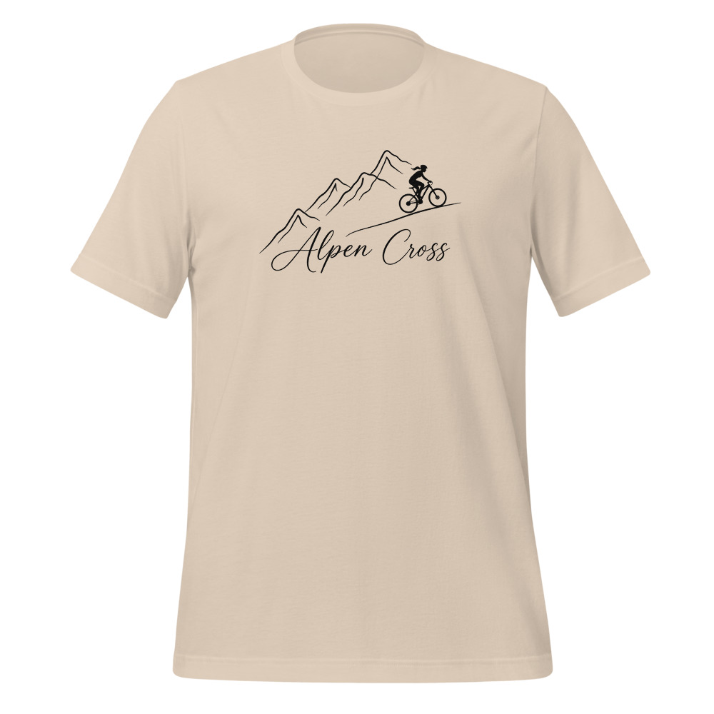 Alpen Cross Mountainbike T-Shirt, Sommer in der Schweiz, Sommer- & Ferien-T-Shirt