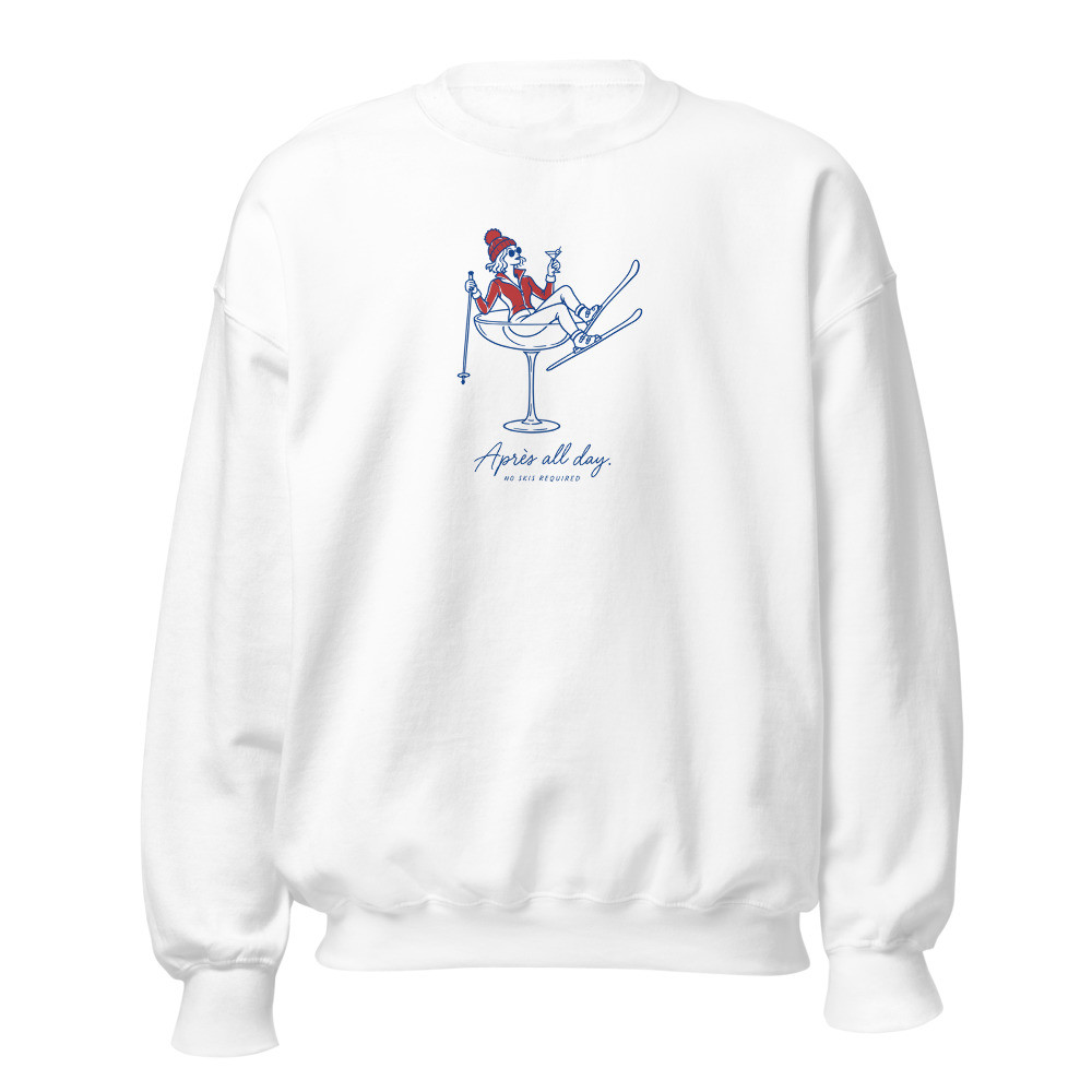 «Après all day» Sweatshirt, Ski & Winter, Ski- & Winter-Sweatshirt