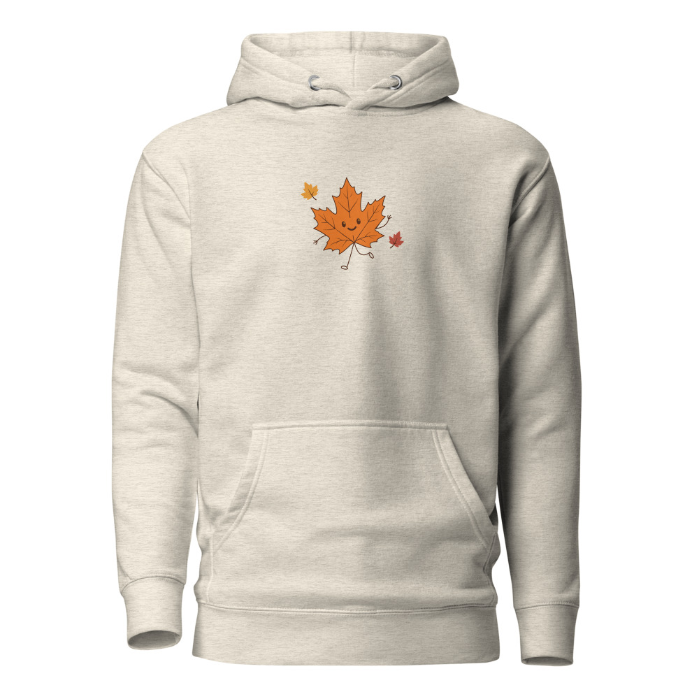 Wanderndes Herbstblatt, lustiges Wander-Hoodie, Wander-Hoodie