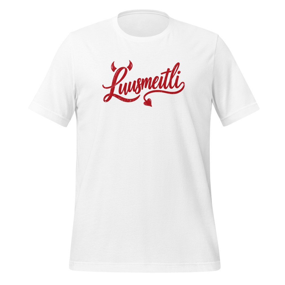 Luusmeitli, Schwiizerdütsch T-Shirt für Damen, Mundart-T-Shirt