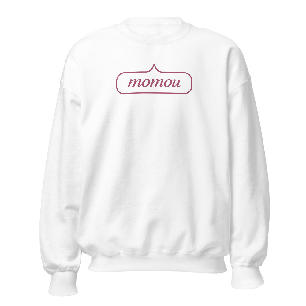 momou Sweatshirt, Schweizerdeutscher Spruch, Mundart-Sweatshirt