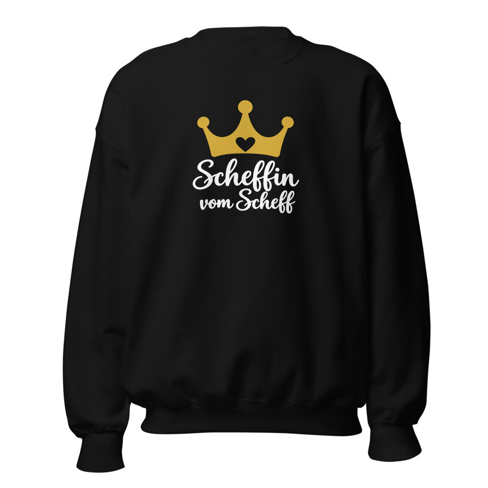 Scheffin vom Scheff, funny Swiss German sweatshirt, Swiss German saying sweatshirt