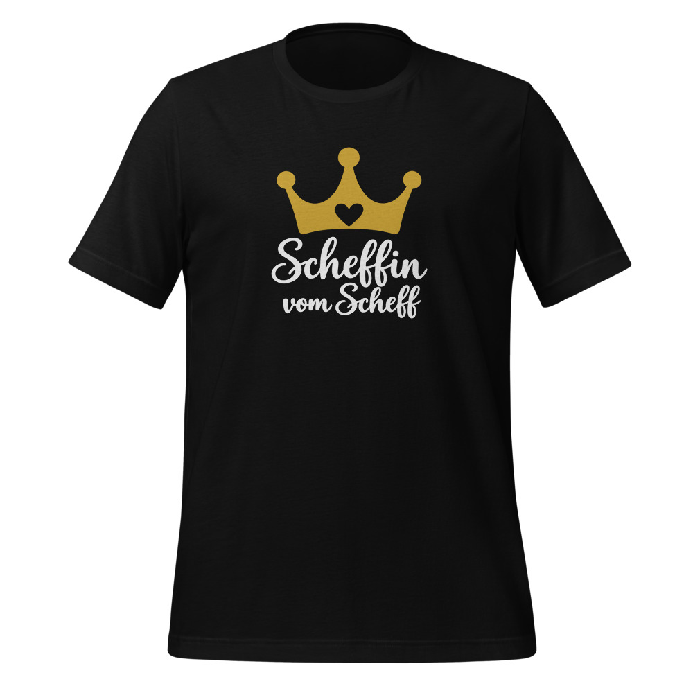 Scheffin vom Scheff T-Shirt, Swiss Humour, Swiss German saying t-shirt