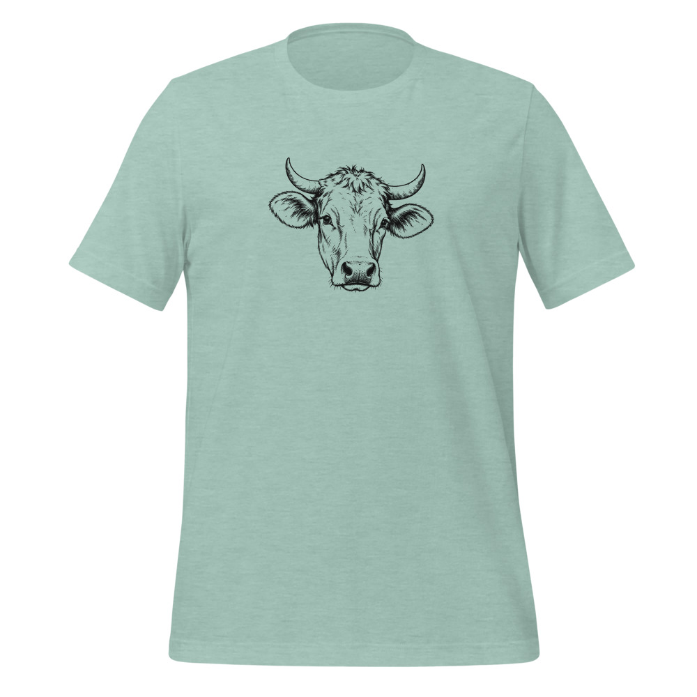 Schweizer Kuh T-Shirt, Alpentier-Sujet, T-Shirt mit Alpentier-Sujet