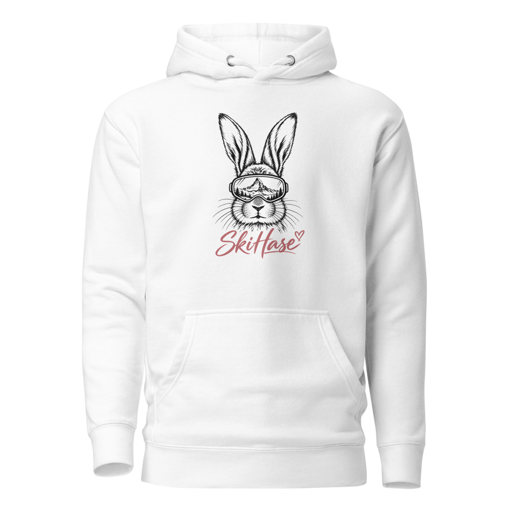 SkiHase mit Matterhorn, Ski & Winter Hoodie, Ski- & Winter-Hoodie