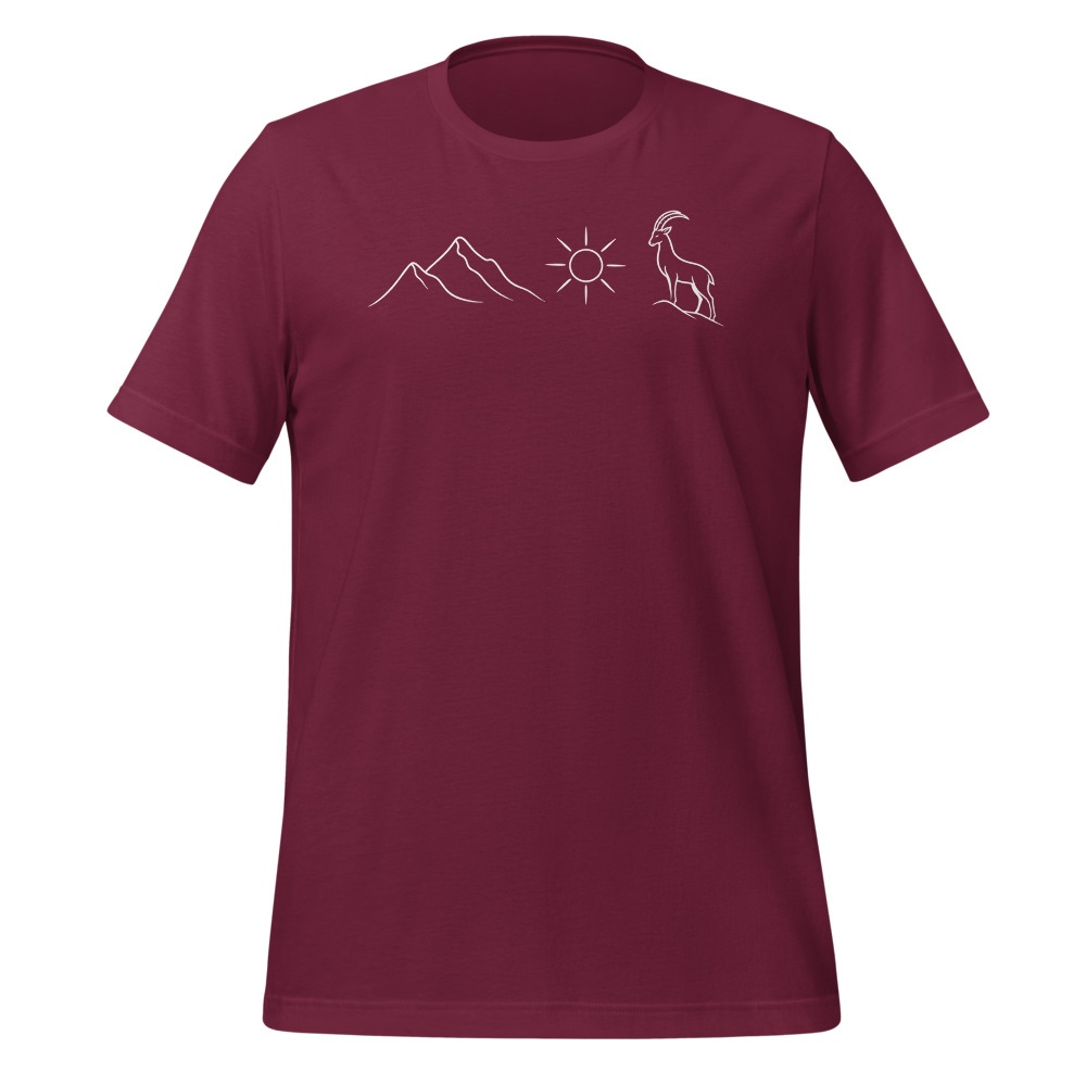 T-shirt à symbole, humour rando, t-shirt randonnée